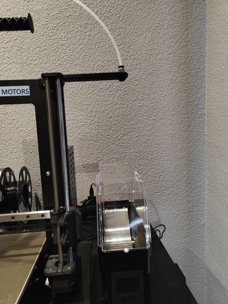 longo versão reverter bowden grampo pc4 m10 apropriado mk3 quadro armação monte remixado by anúbis 3d impressora acessórios prusa mk3s guia filamento reversebowden 3D print model - Mito3D