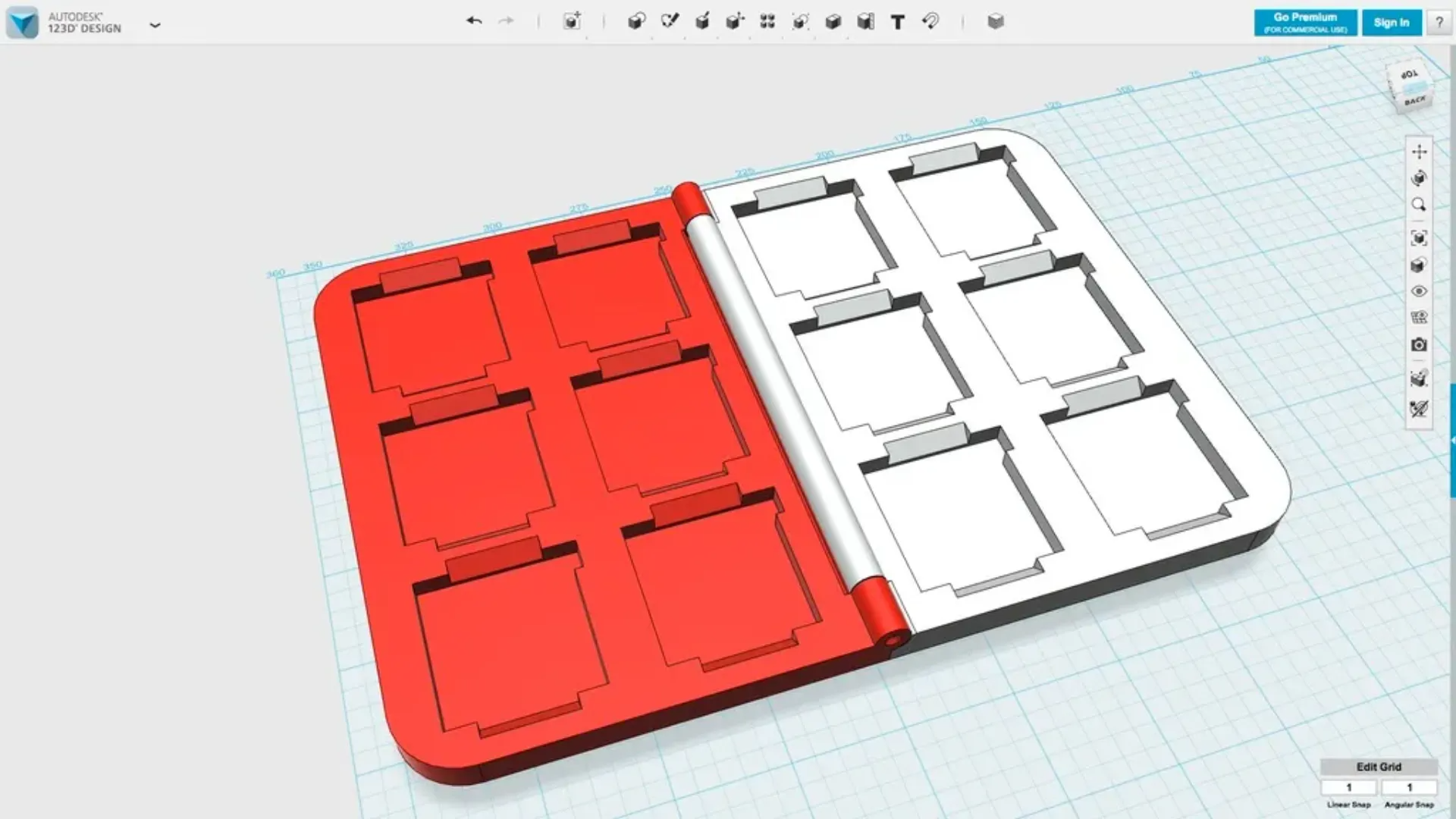 3ds oyun kartuş kulp destek by r n laurit oyuncaklar oyunlar nintendo ds gamecartridge 3D print model - Mito3D