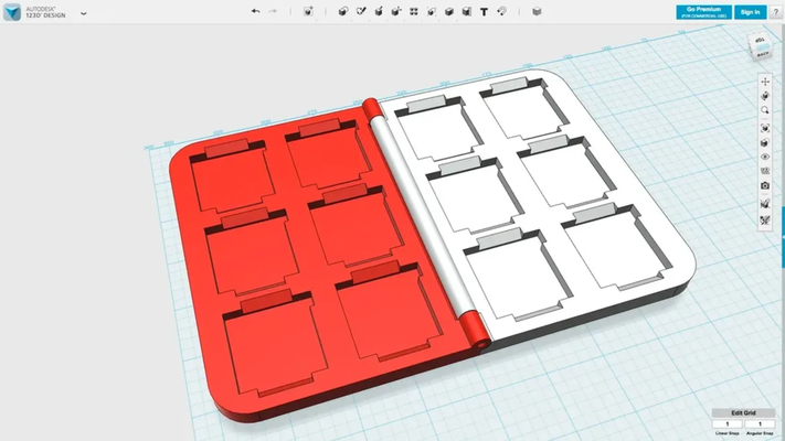 3ds juego cartucho soporte by r n laurito juguetes juegos nintendo ds 3d print model - Mito3D