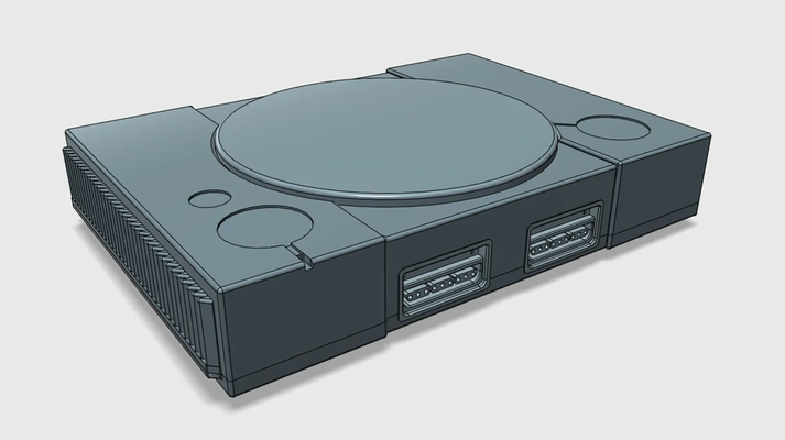 playstation pi mega by r n lauritsen hobby & diy electronics 1 ps1 raspberry case 3d print model - Mito3D