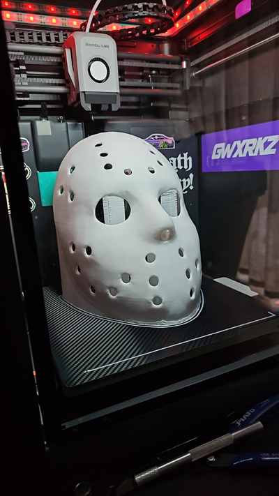 jason voorhees feira 13th mascarar by adereços cosplays máscaras capacetes horror cosplay 3d print model - Mito3D