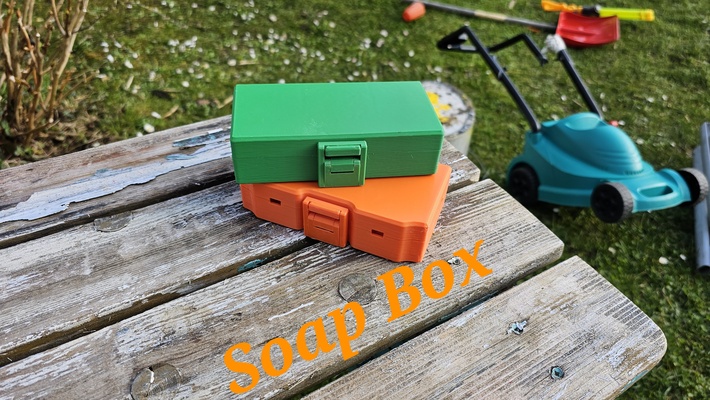 seife box by bman642 haushalt haus modelle reise koffer seifenkiste 3d print model - Mito3D