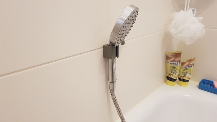 badezimmer dusche kopf halter unterstützung by bman642 haushalt haus modelle duschkopfhalter thingiverse duschzubehör duschkopf 3d print model - Mito3D
