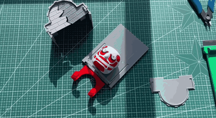 ataque on titán manos by parkeryaohj herramientas artilugio figurilla colosal 3d impresión decorativo modelo gancho herramienta 3d print model - Mito3D