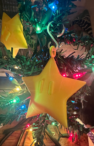 leistung star weihnachten baum ornament neu gemischt by ts macher haushalt dekor super mario 3d print model - Mito3D