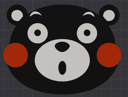 kumamon montanha russa by mitchthechemist brinquedos jogos personagens mascote kumamoto prefeitura 3d print model - Mito3D