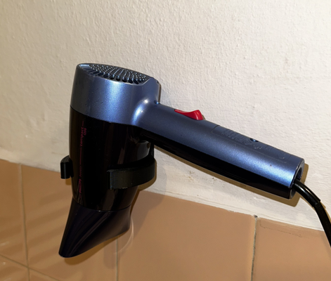 philips hp4841 hair dryer holder by amoro household house models 3d print model - Mito3D