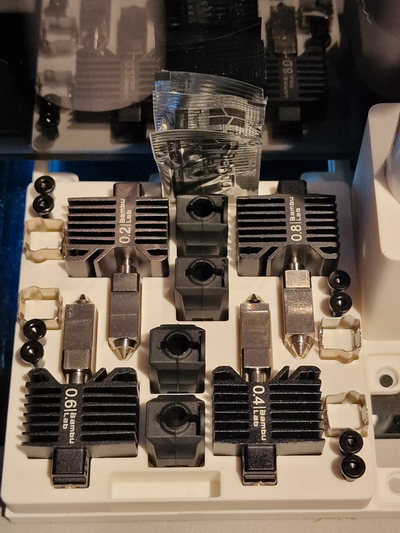 x1c p1 estrusore conservazione gridfinity by madness3d utensili organizzatori organizzare organizzazione p1s p1p 3d print model - Mito3D