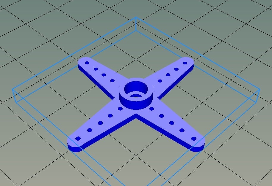 dörtlü servo kol by manolo 3d yazıcı aksesuarlar 9gservo nema17 servoarm servomotor kulepro 3D print model - Mito3D