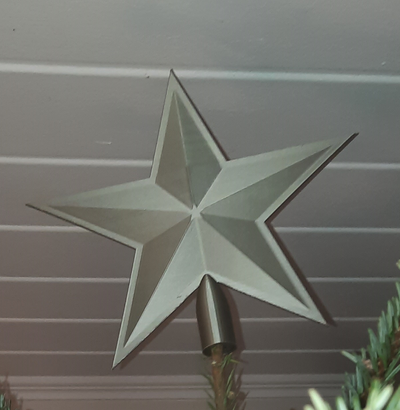 weihnachtsstern navidad estrella by usuario 1473517798 casa decoración árbol 3d print model - Mito3D