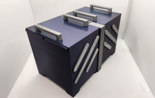 kantilever stapelbar falten bitbox by philipp werkzeuge veranstalter lager einfach ams schmuck werkzeug box 3d print model - Mito3D