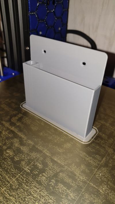 estante soporte on pared almohadilla bolígrafo by bostra casa oficina 3d print model - Mito3D