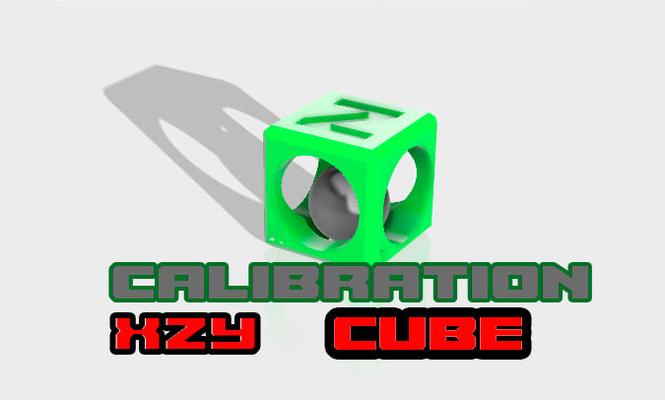 xyz étalonnage cube torture balle 3d imprimante by xlab3d tester modèles xzycalibrage calibrationcube testprint 40x40x40 40x40 40mm cali carré impression modèle x1c ams p1p p1s x1e a1mini a1 vite rapide 3d print model - Mito3D
