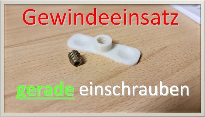 lehre f r inserto filettato by ideare se passatempo fai assemblyaid calibro regolazione inserti filettati per aiuto montaggio filettatura ausiliaria 3d print model - Mito3D