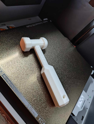 aporrear remezclar by jabba hutt remezclado herramientas mano martillo almádena herramienta plastico 3d print model - Mito3D