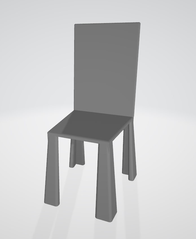 toy chair dolls by letitbe7 toys & games doll 3d print model - Mito3D