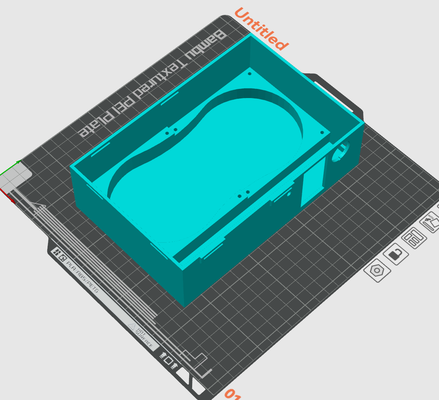 x1c heat chamber by smallzzy8 3d printer accessories 3d print model - Mito3D