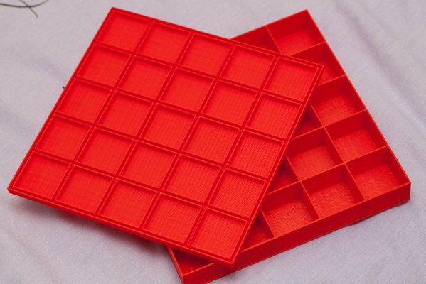 parametrik bölme kutu by jo barbosa araçlar organizatörler ev organizatör organizatörev örtmek kılıf 3d print model - Mito3D