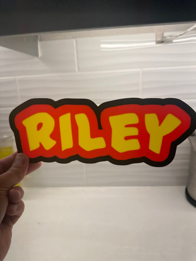 riley light box by dylanslightboxes hobby & diy electronics led lamp lightbox 3d print model - Mito3D