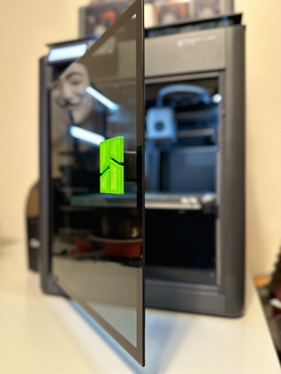 bambu logotipo porta lidar by madismo 3d impressora partes p1s p1p x1c acessórios 3d print model - Mito3D