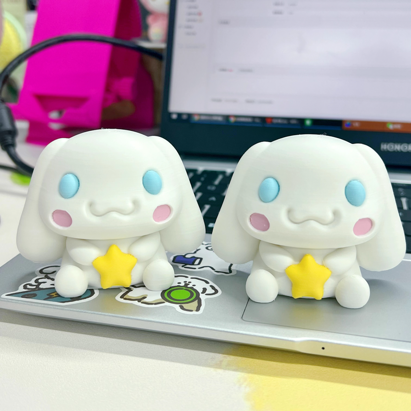 cinnamoroll by sauryyyyy giocattoli giochi personaggi giocattolo carina cane figura 3D print model - Mito3D