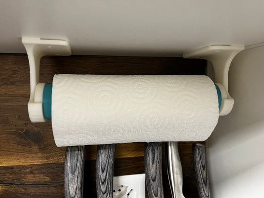 papel toalha suporte by maegu casa modelos cozinha 3d print model - Mito3D