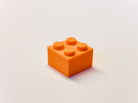 precision engineered 2x2 lego compatible ladrillo by hueco juguetes juegos 3003 edificio juguete niños copiar regalo 3d print model - Mito3D