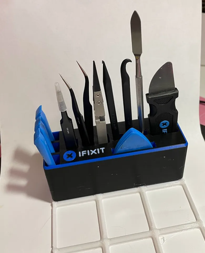 gridfinity ifixit toolkit holder remixed by treenity tools organizers 3d print model - Mito3D