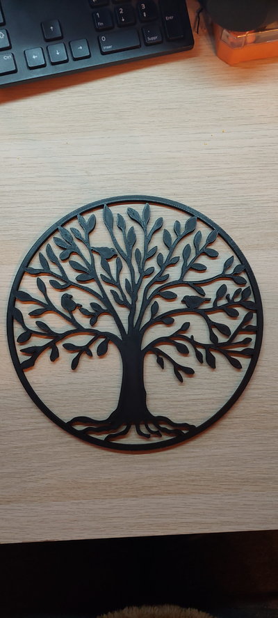 arbre vie ağaç hayat duvar sanat by piersonnico 2d 3d print model - Mito3D