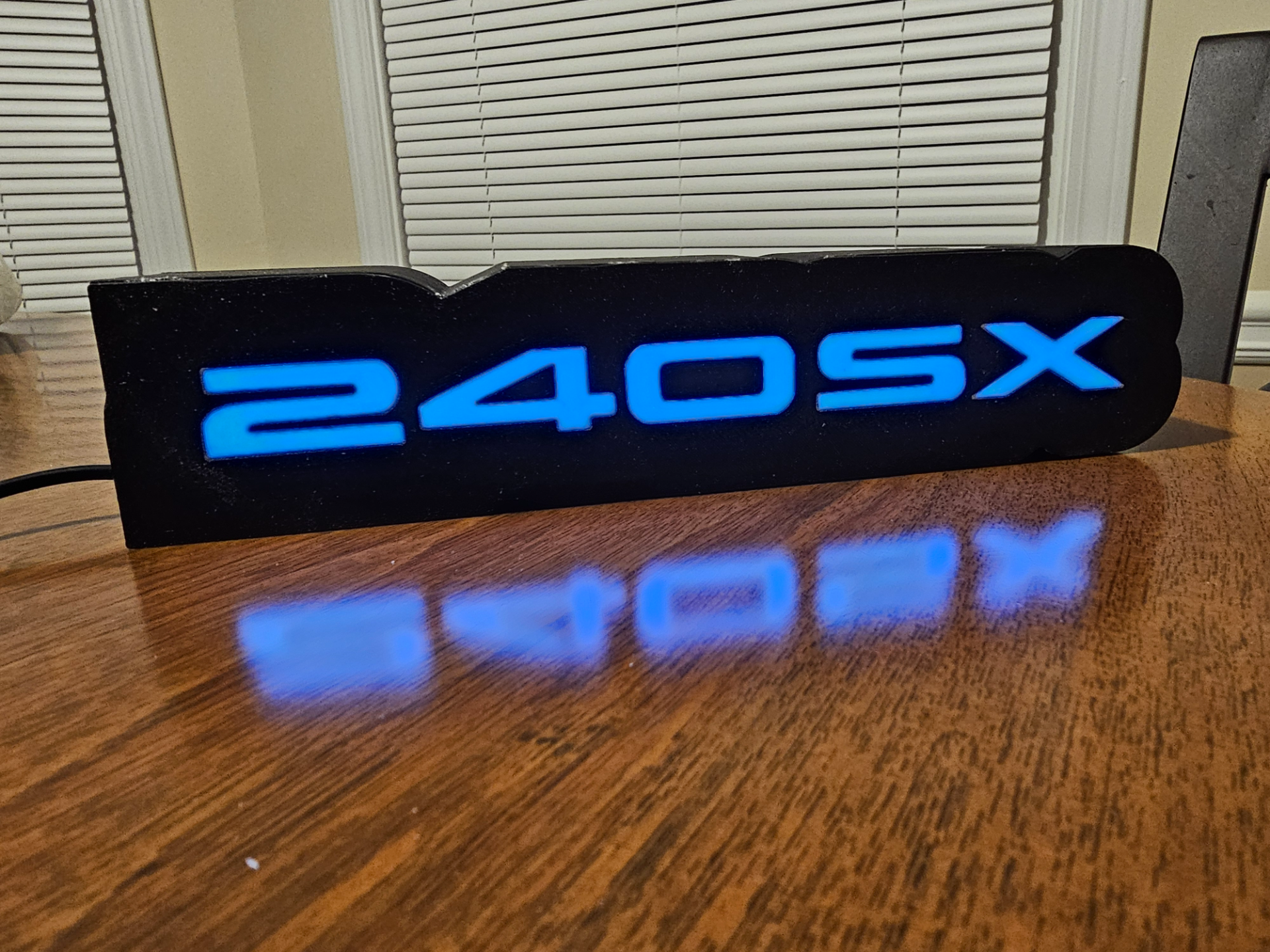 nissan 240sx lightbox by mikegtp art signs & logos 240 light box 3D print model - Mito3D