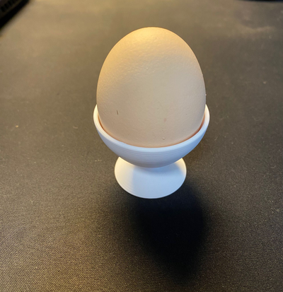 huevo taza by gios 3d huellas dactilares casa modelos huevera cocina 3d print model - Mito3D