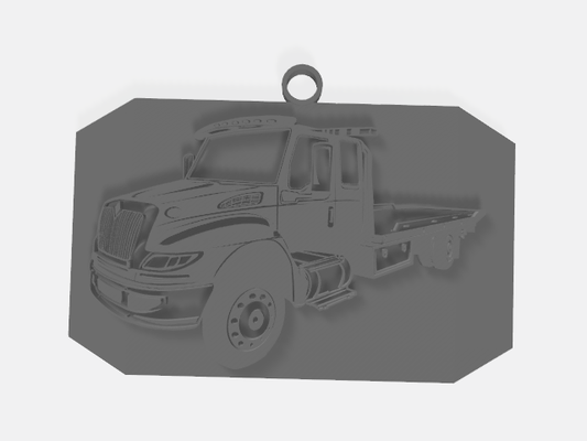 trainare camion ornamento by foxs3dcreation domestico arredamento collezione cristo decorazione natale 3d print model - Mito3D