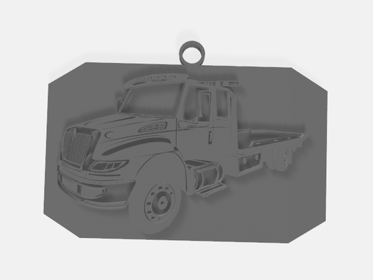 abschleppen lkw ornament by foxs3dcreation haushalt dekor sammlung ornamanet christus dekoration weihnachten 3d print model - Mito3D