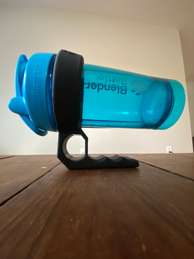 blender bottle encargarse by malo inteligencia casa modelos cocina licuadora botella apretón criba vibradora proteína 3d print model - Mito3D