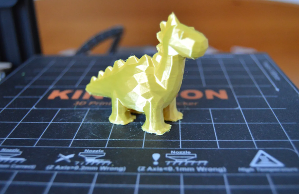 poly stegosaurus neu gemischt by wazza10 kunst skulpturen lowpoly dino dinosaurier dinosaurus 3d print model - Mito3D