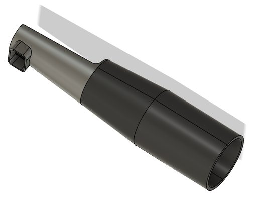 air intake vacuum nozzle by jimbot 3d printer accessories 3d print model - Mito3D