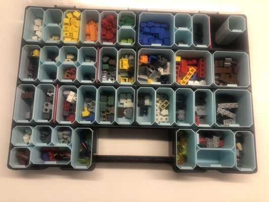 parkide organisateur insérer by tom mi outils organisateurs espace rangement lego lidl 3d print model - Mito3D