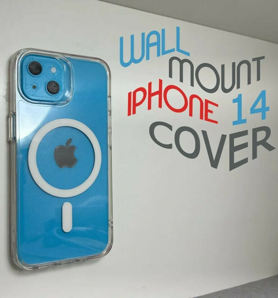 wall mount iphone 14 cover by marodavide tools organizers apple iphone14 magsafe 3d print model - Mito3D