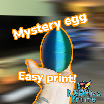 mystery egg minis or dragons - easy print by raditive prints toys & games dragon 3d print model - Mito3D