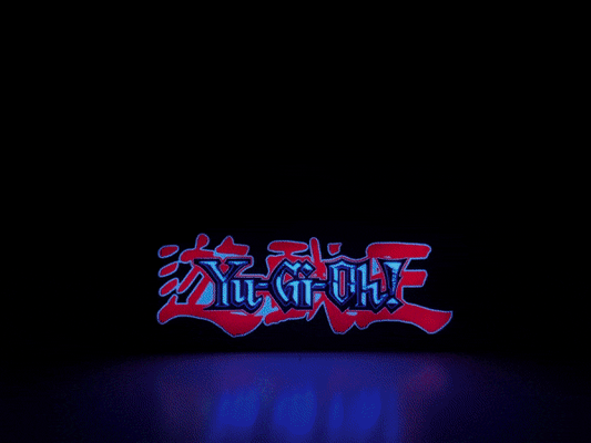 yugioh logo caja ligera by zoroseerus arte modelos ligero led of rey regalo rgb noche yugi konami juegos 3d print model - Mito3D