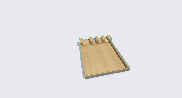 simple elegant utensil holder by stevooo household house models contest pla abs petg custom scale size ams compatible easy pour spout 2023 kitchen accessories decor 3d printed 3dprinted design designcontest 3d print model - Mito3D