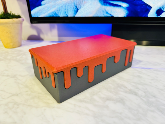 anexo gotejante caixa remixado by jordan keto ferramentas organizadores gotejamento tampa recipiente armazenamento 3d print model - Mito3D