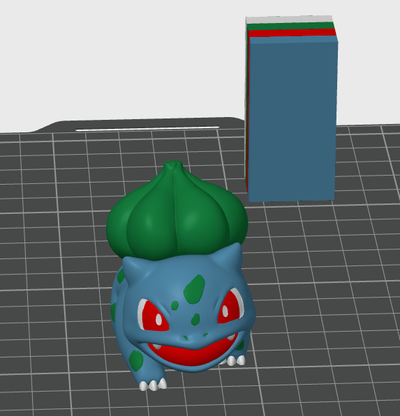 pokémon bulbasauro ams remixado by gokuming brinquedos jogos personagens 3d print model - Mito3D