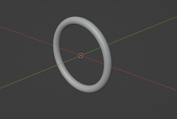 einfach torus ring by owen li mode ringe schmuck kleider zubehörteil 3d print model - Mito3D