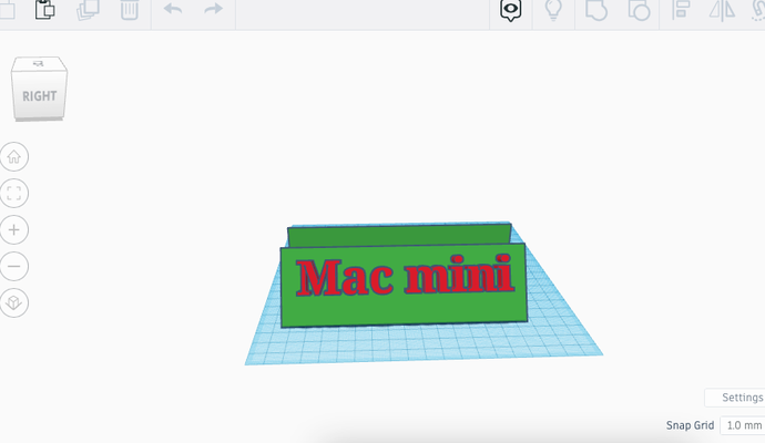mac mini estante soporte by kennethdfinn 3d impresora partes 3d print model - Mito3D
