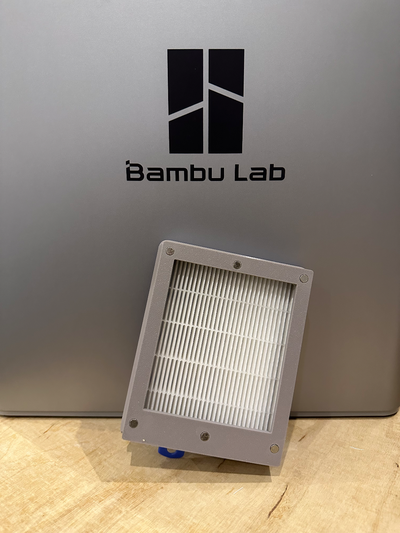 bambu lab hepa filter by generics 3d printer accessories hepafilter x1c x1 bambulab 3d print model - Mito3D
