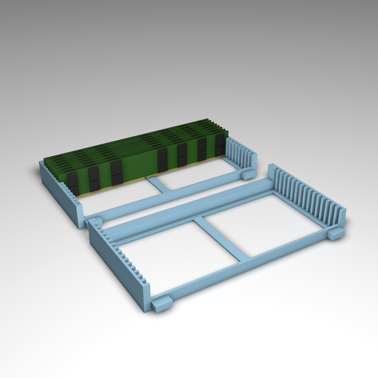 dimm ariete bastone titolari multi locking remixato by corpo in lamiera utensili organizzatori titolare supporto in piedi desktop organizzatore pc edificio 3D print model - Mito3D