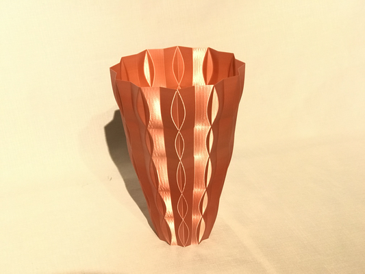 altmışlar vazo by brithawkes ev halkı dekor vazemode 3d print model - Mito3D
