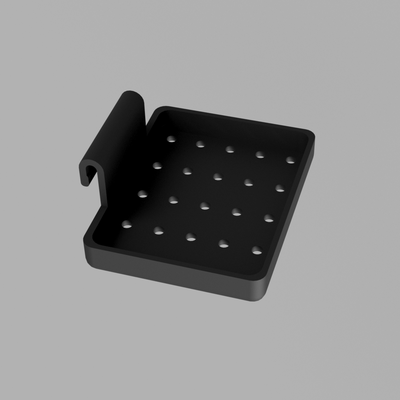 seifenhalter soapholder by ohrenstoepsel household house models holder soap shower dusche halter 3d print model - Mito3D