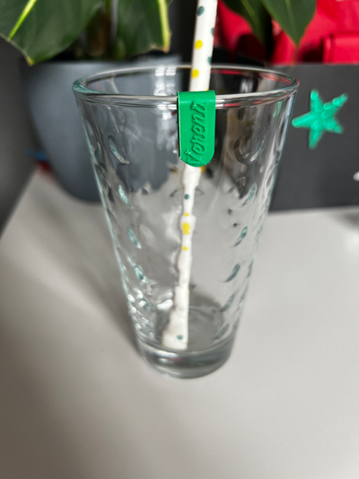anpassbar etikett tasse on party mehrfarbig or single farbe by tu mode brille glas namensschild 3d print model - Mito3D